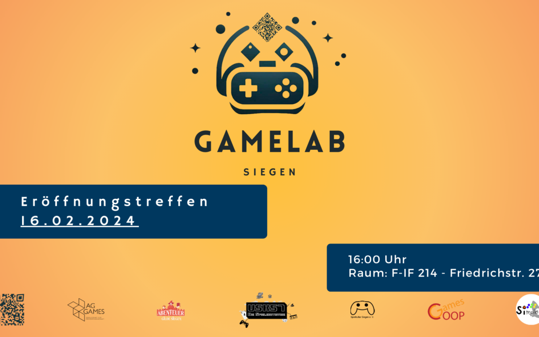 Einladung: Eröffnungstreffen GameLab